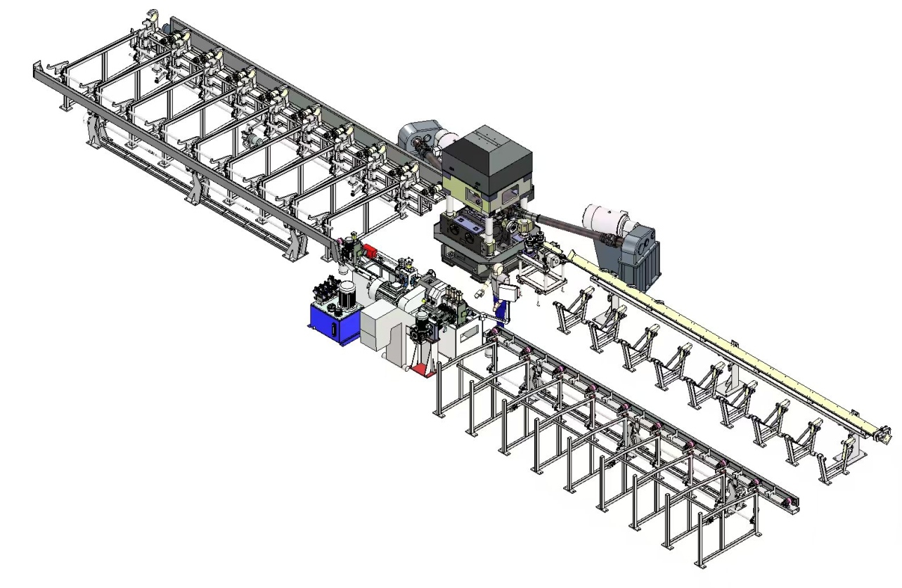 Bright bar production line